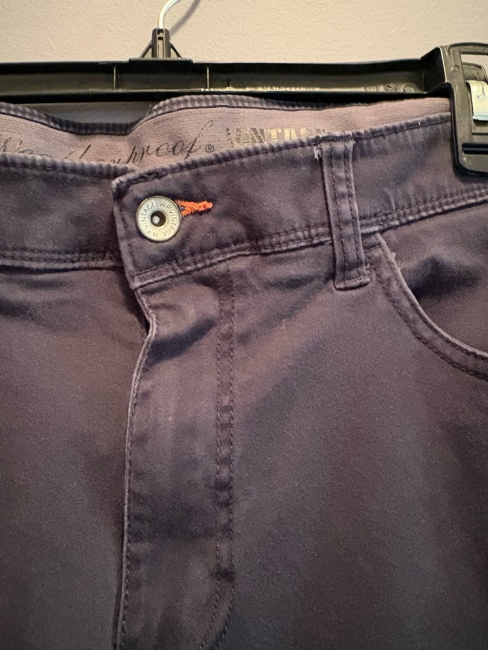 Men's Classic Chino Pants in Charcoal - Picture 3 of 10